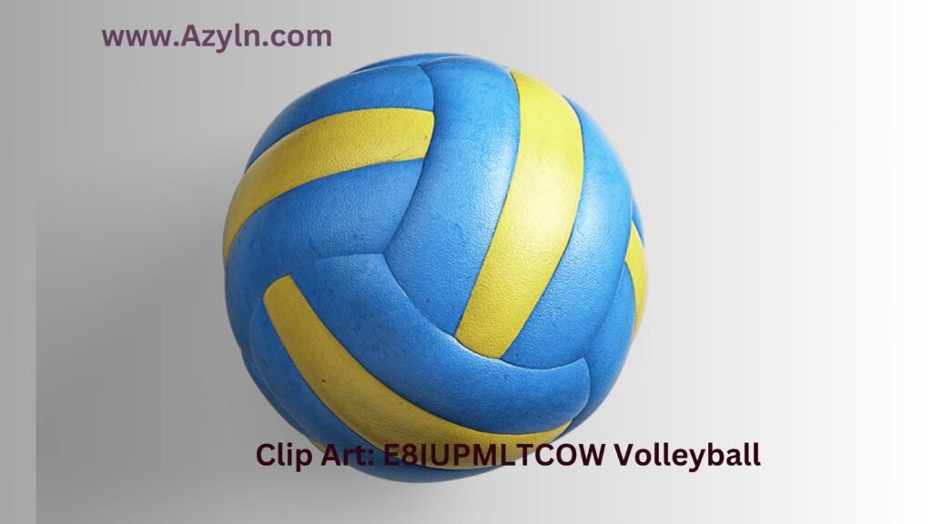 Clip Art: E8IUPMLTCOW Volleyball