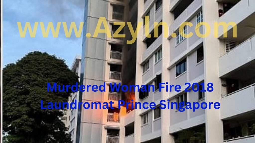 murdered woman fire 2018 laundromat prince singapore